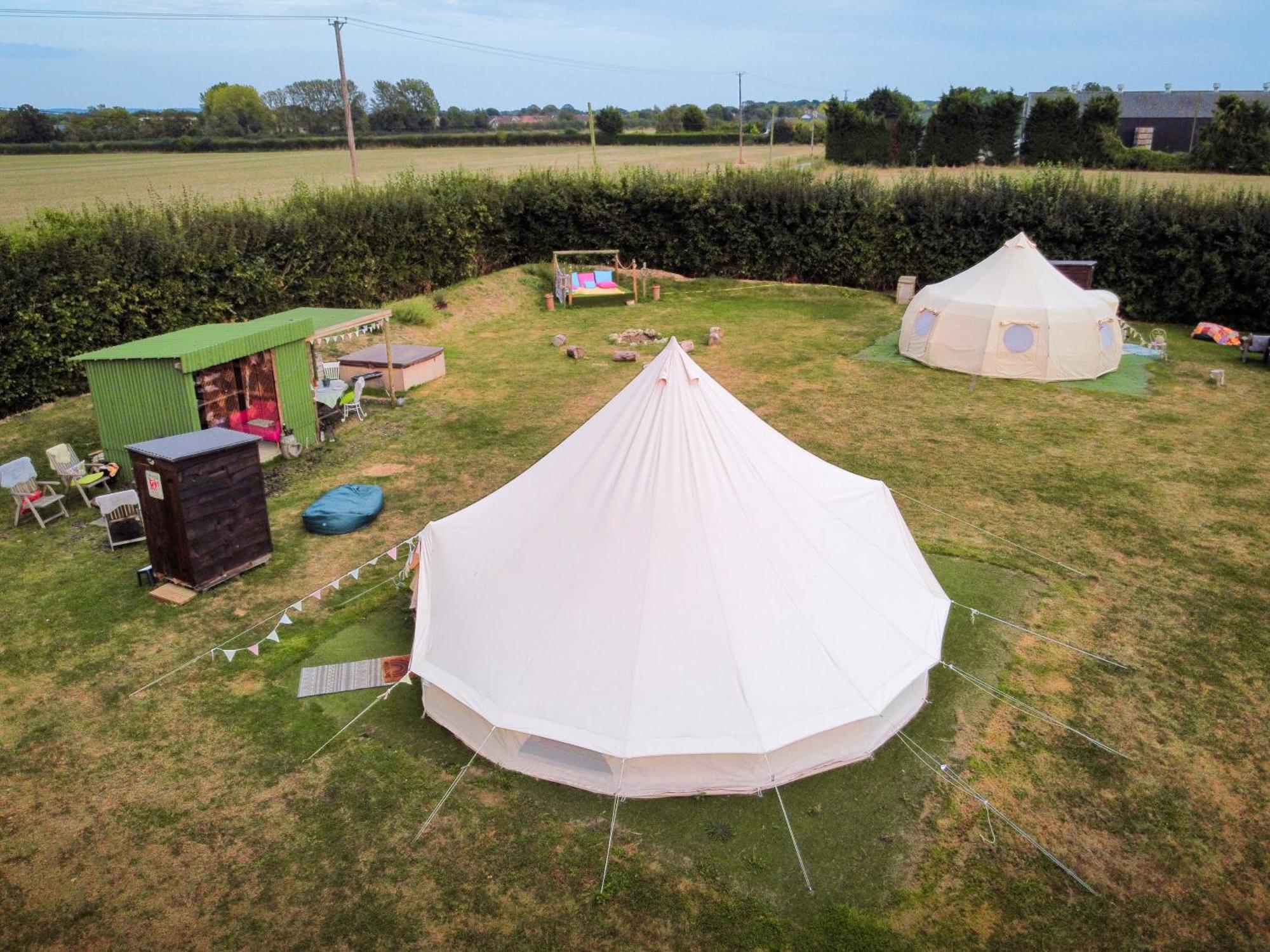 The Follies Glamping Hotel Maidstone Buitenkant foto